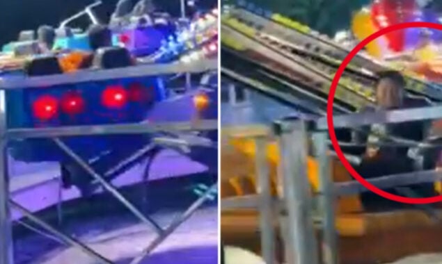 Viral video shows boy disappearing mid-ride at fair, leaving netizens shocked