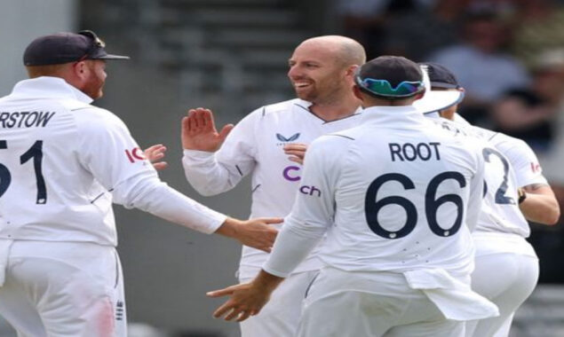 Leach says freak Nicholls wicket all part of ‘silly’ cricket