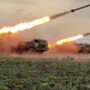 Ukrainian forces destroyed Russian command posts in Donbas.by HIMARS multiple rocket launchers