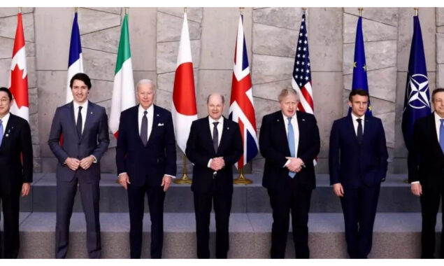 Allies ‘won’t splinter’ on Russia, Biden vows at G7