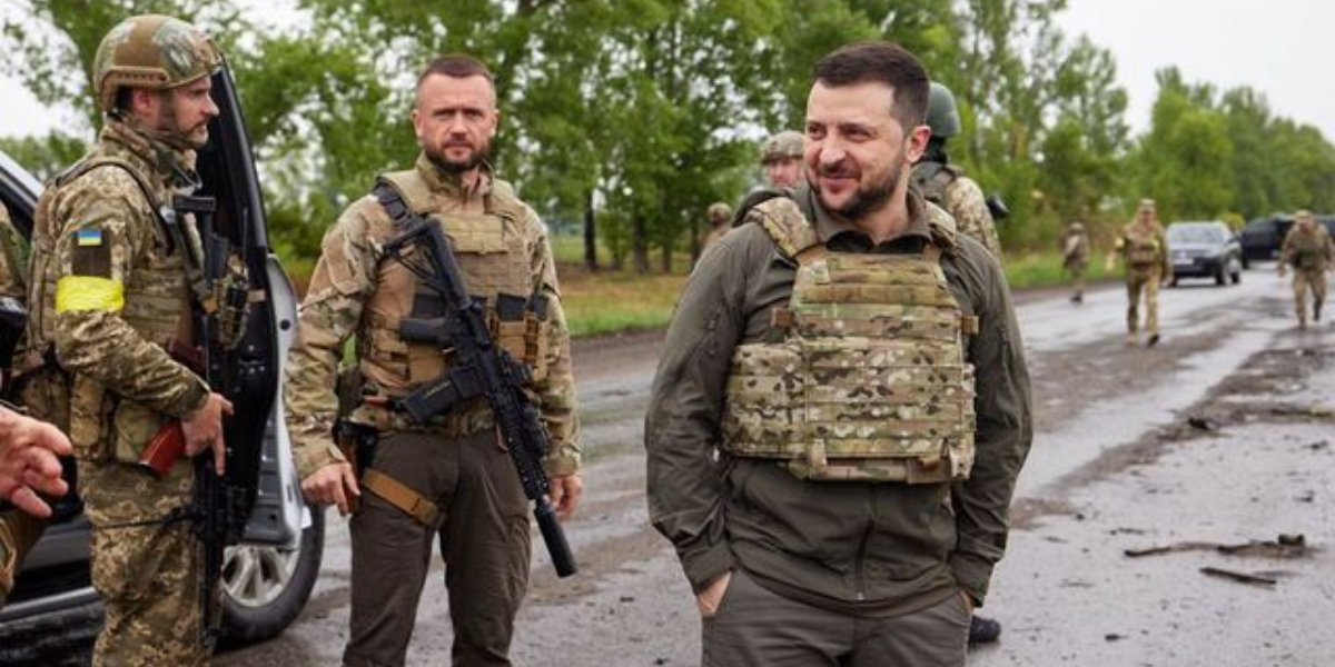 Ukrainian defenders