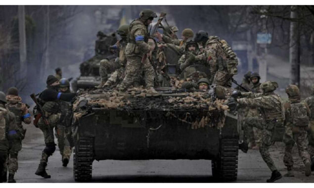 Ukrainian soldiers