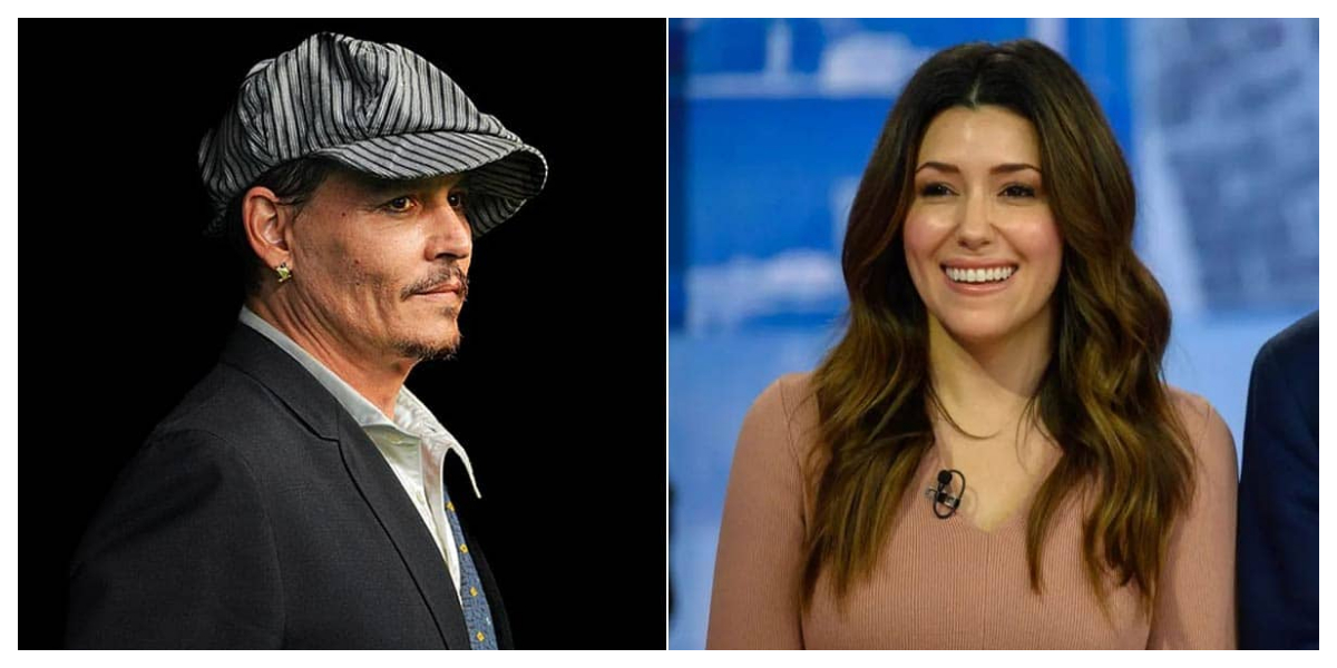 Johnny Depp and Camille Vasquez