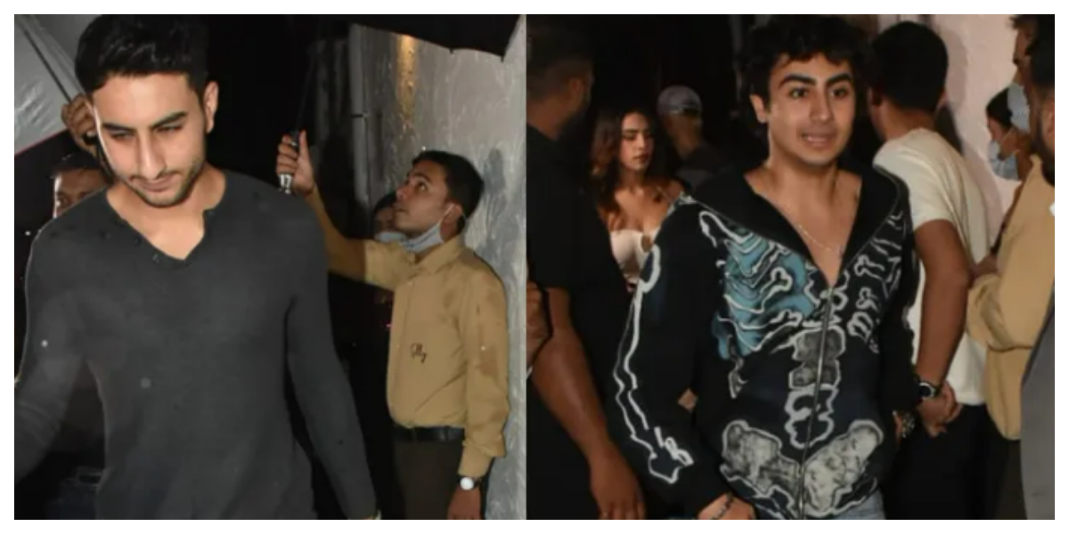 Ibrahim Ali Khan and Arhaan Khan