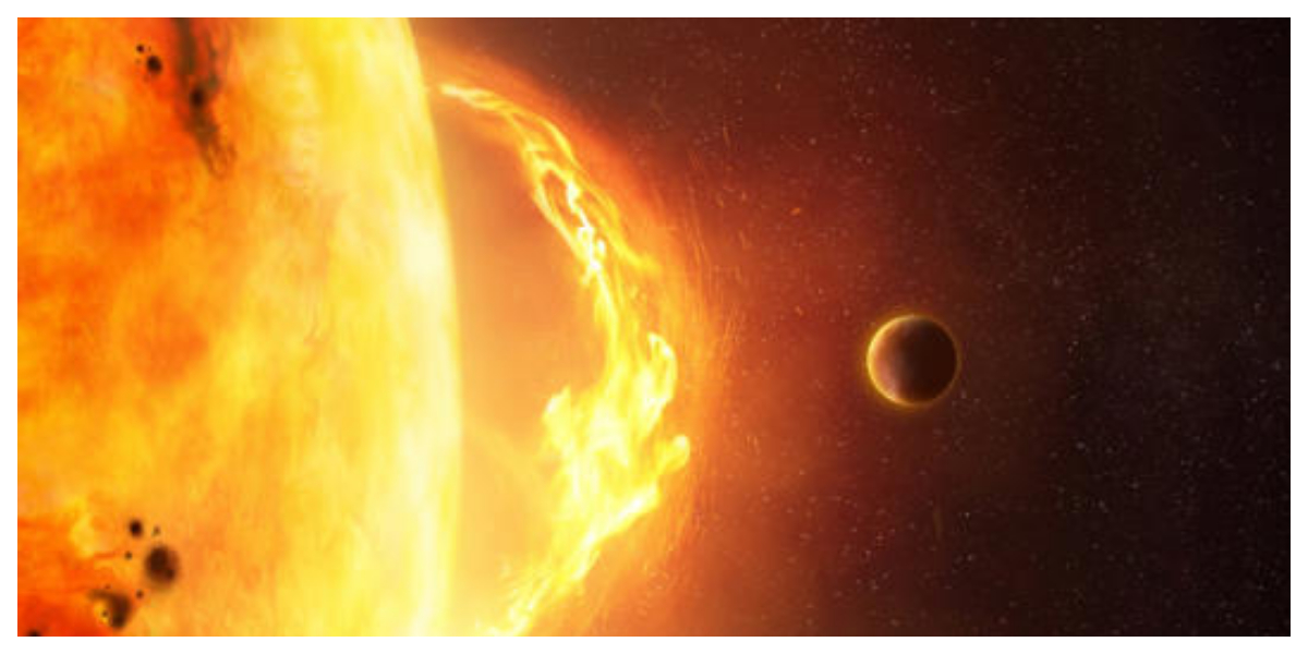 sunspots abound Double the size of Earth threatens ours