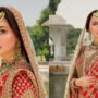 Hania Aamir looks beautiful & stylish in her new bridal photoshoot