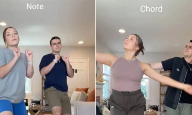 Netizens love a couple’s weird dance moves to iPhone text tones