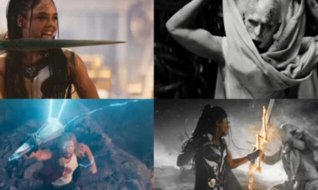 Christian Bale fights with Tessa Thompson, Chris Hemsworth in new trailer Thor 4