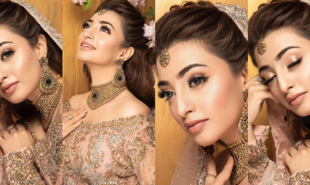 Nawal Saeed looks gorgeous and stylish in new bridal photoshoot