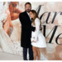 Jennifer Lopez looks simply bridal in a sheer white maxi dress