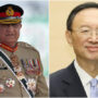 COAS meets member of Communist Party of China Mr. Yang Jiechi at GHQ