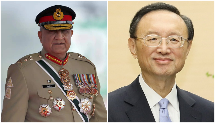 COAS meets Mr. Yang Jiechi at GHQ