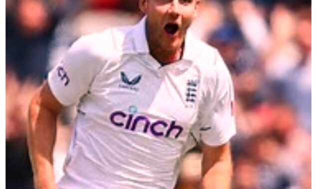 Stuart Broad lives in the present, as he speaks