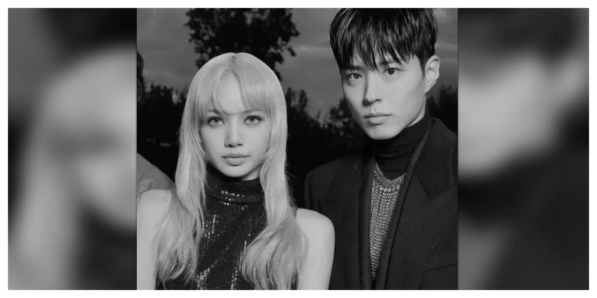 Park Bo-gum and Lisa