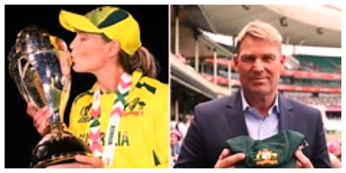 Meg Lanning and Shane Warne are those on the Birthday List