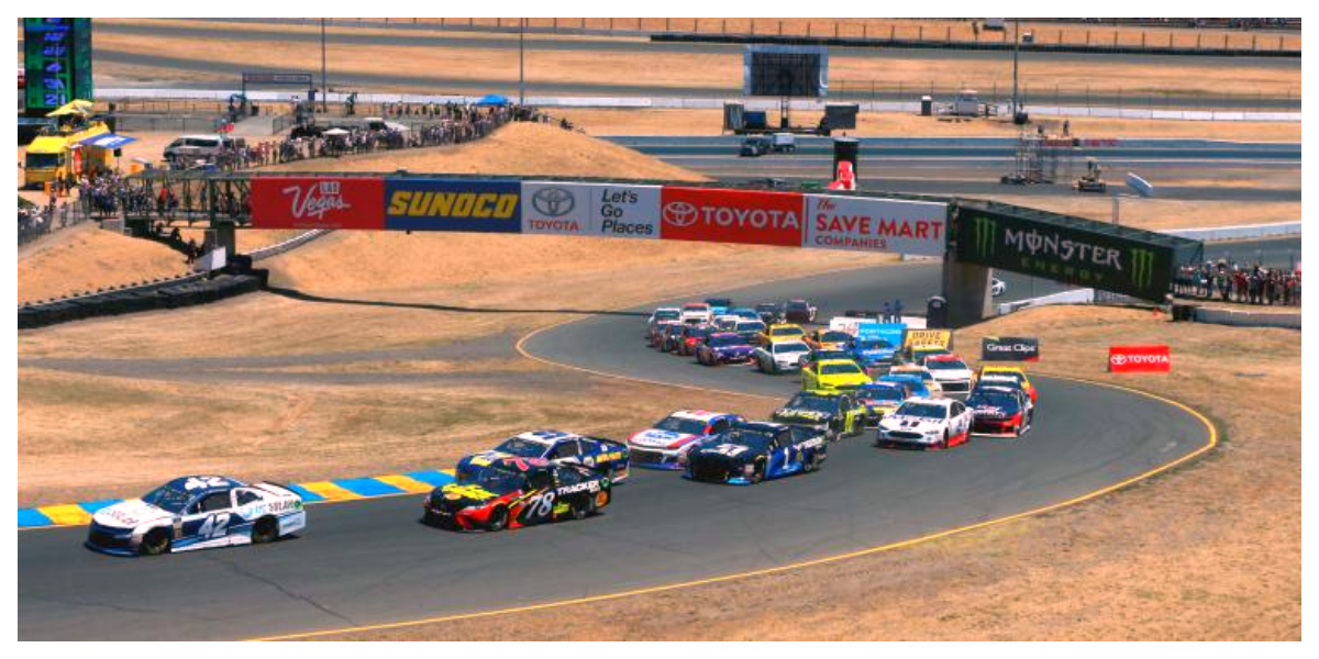 Daniel Suarez wins his first Cup Series race after a dominant third stage