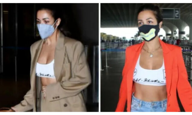 Malaika Arora shows two ways to wear a crop top with blazers