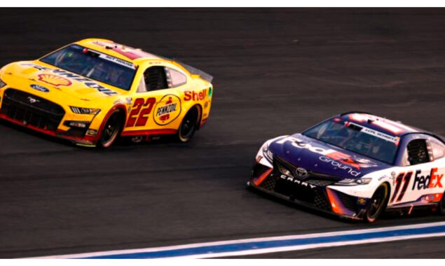 Denny Hamlin admits to hitting with a member of Joey Logano’s pit crew
