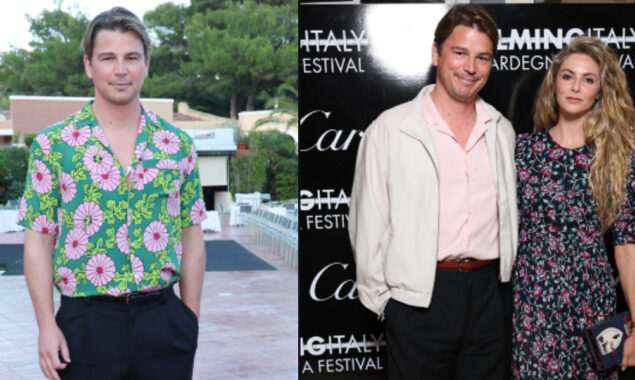 Josh Hartnett Attends Filming Italy 2022 on the Red Carpet