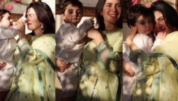 Naimal Khawar’s new bewitching clicks with her munchkin