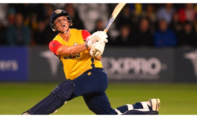 Michael Pepper contributed his best to the Essex rout