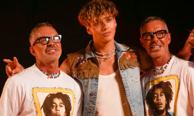 Olympian Marcell Jacobs joins Dsquared2 for a fashion break