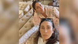 Kareena Kapoor and Karisma Kapoor visited their father Randhir Kapoor