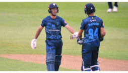 Wayne Madsen and Shan Masood keep Derbyshire on track