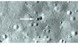 NASA finds a rocket impact on the Moon