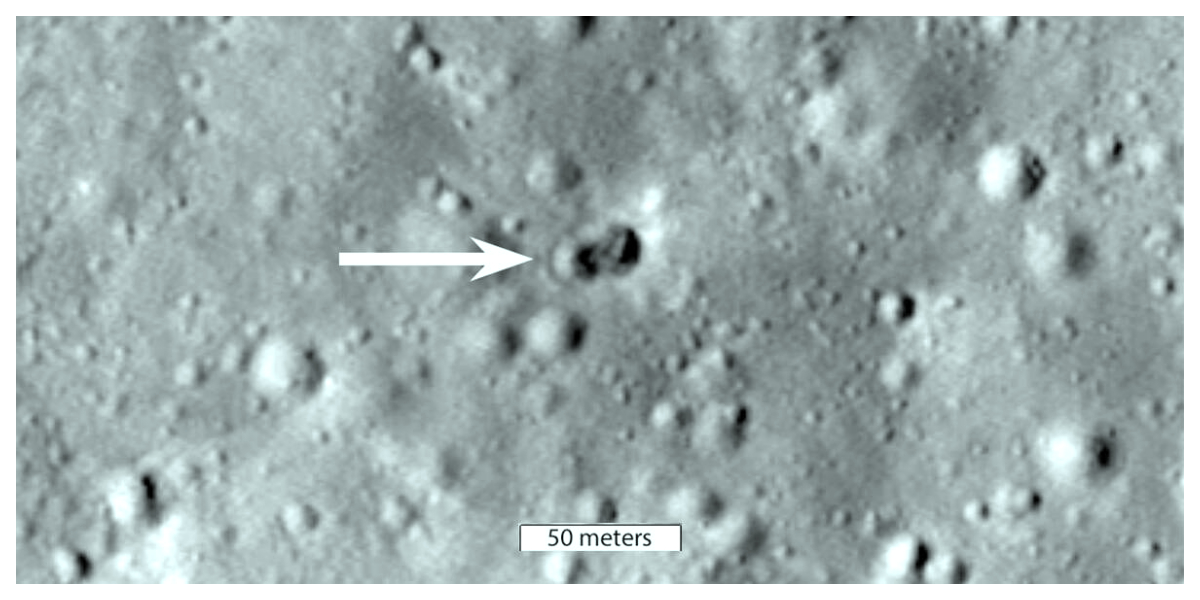 NASA finds a rocket impact on the Moon
