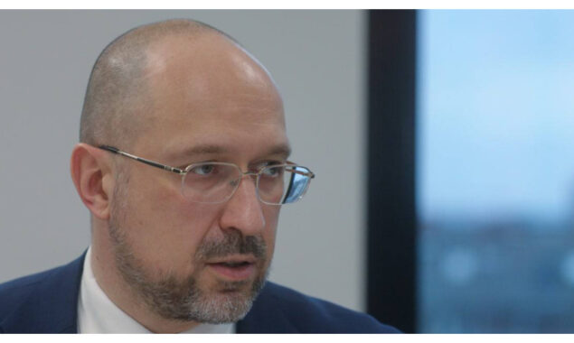 Denys Shmyhal has urged that English be declared as business language