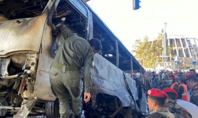 Attack on bus in northern Syria kills 13 people