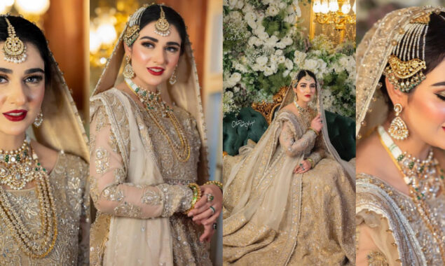 Sarah Khan looks gorgeous and stylish in her latest bridal photoshoot