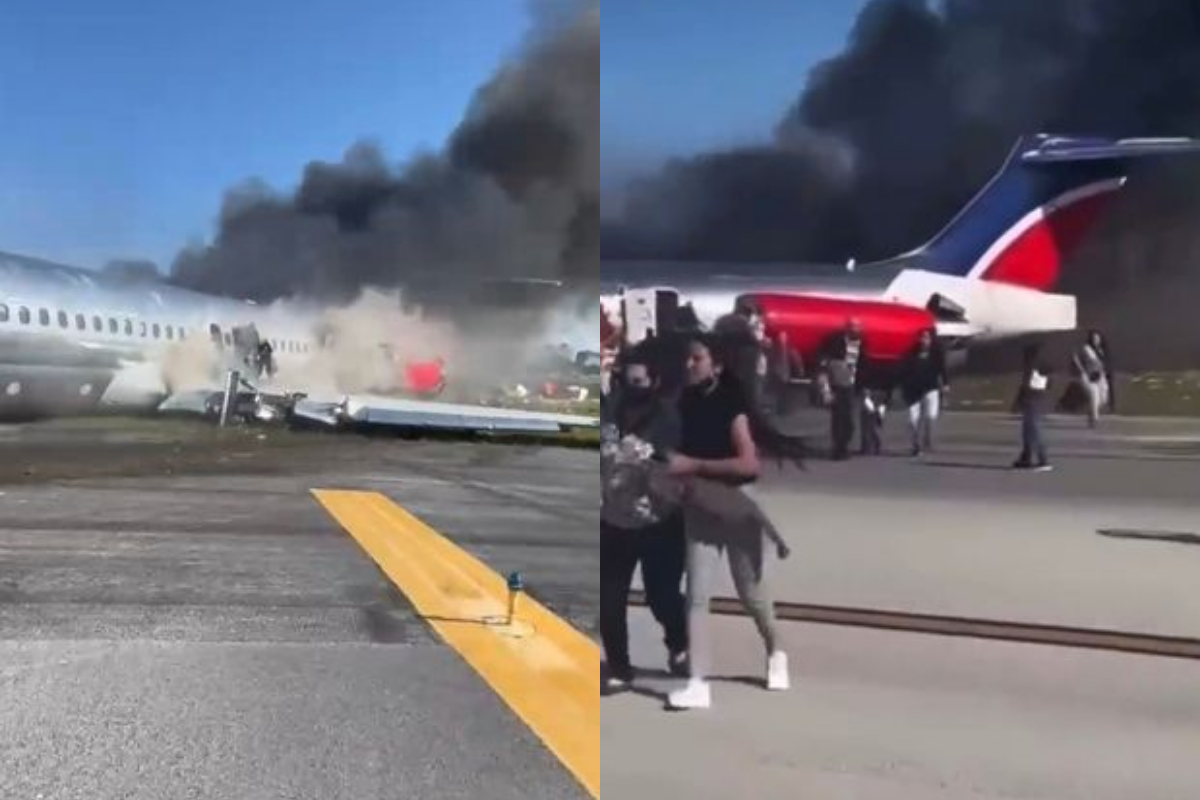 Miami crash landing