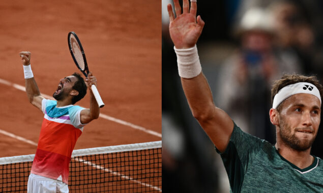 Marin Cilic, Casper Ruud enter French Open semifinals for the first time