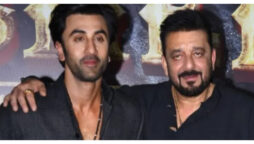 Ranbir Kapoor and Sanjay Dutt