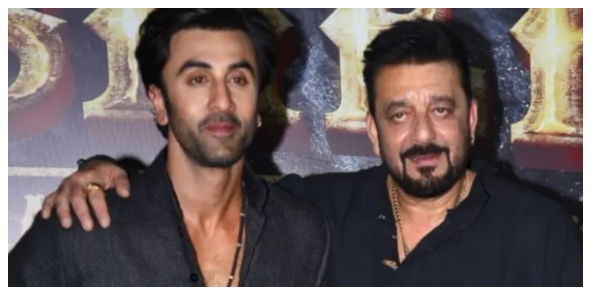 Ranbir Kapoor and Sanjay Dutt
