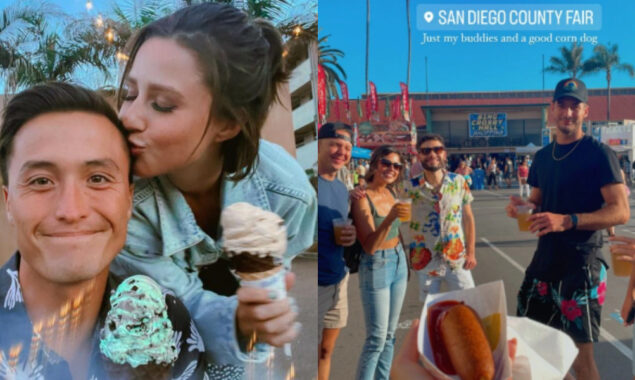 Katie Thurston and John Hersey Reunite at County Fair Days