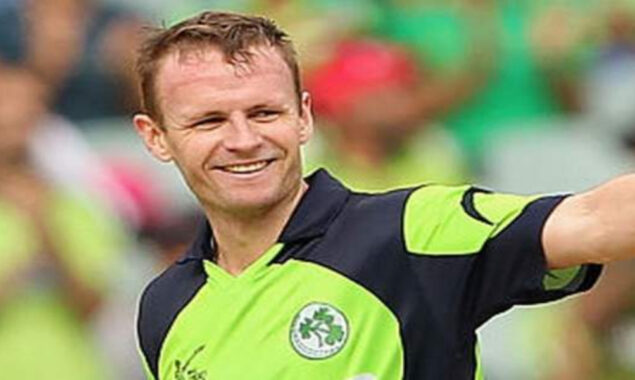 Former captain Porterfield calls time on Ireland cricket career