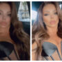 Jesy Nelson looks gorgeous in see-through corset top