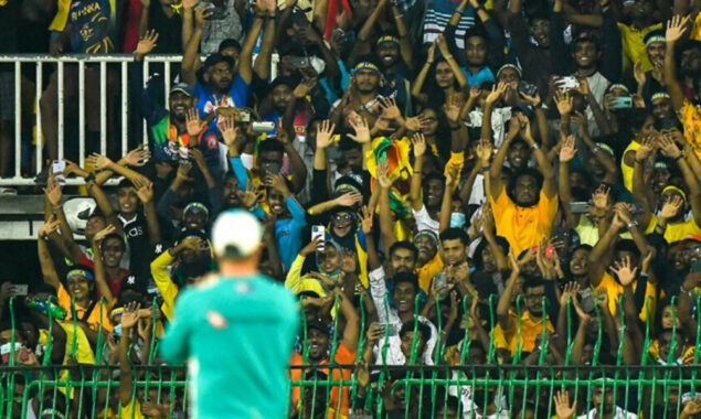 “It was outstanding”: Aaron Finch praises Sri Lanka fans