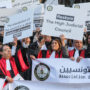 Tunisian judges have gone on strike following mass sackings