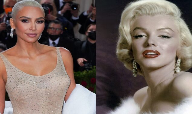 Kim Kardashian is under fire after new photos show more damage to her vintage Monroe gown