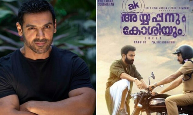 John Abraham started working on Hindi version of Ayyappanum Koshiyum