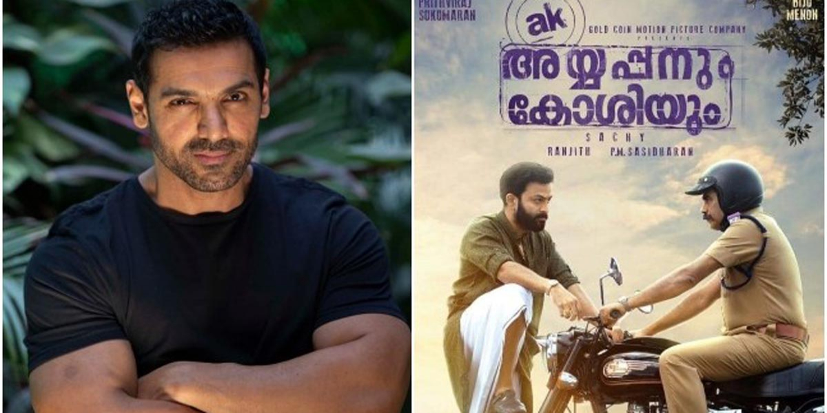 John Abraham started working on Hindi version of Ayyappanum Koshiyum
