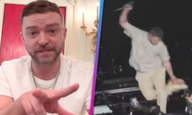 Fans trolls Justin Timberlake for awkward hokey pokey dance