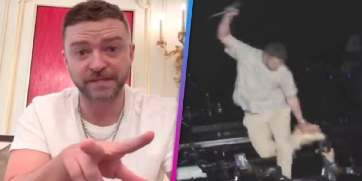Fans trolls Justin Timberlake for awkward hokey pokey dance