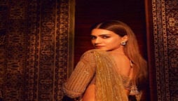 Kriti Sanon shines in a Falguni & Shane peacock saree for Umang 2022