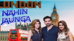 Kubra Khan looks excited for the launch of ‘London Nahi Jaunga’