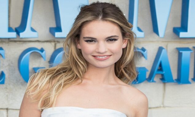 Lily James has no plans to leave acting to become a popstar